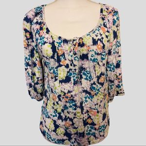 Women’s Cynthia Rowley Floral Print Blouse. Size Small